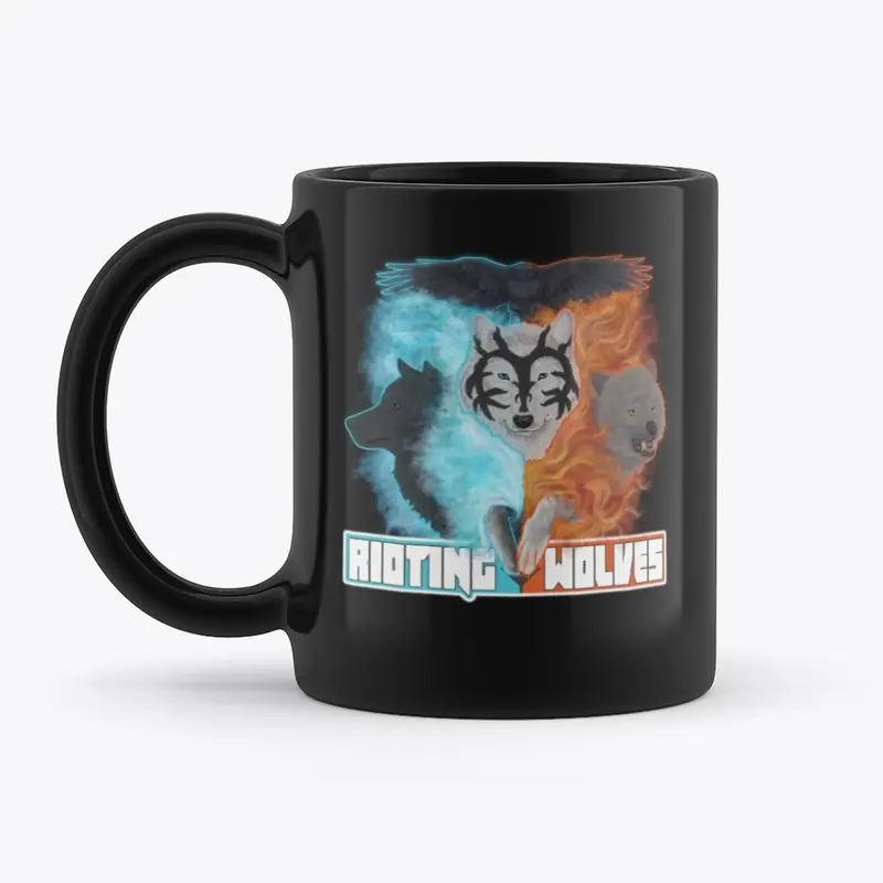 Rioting Wolves Mug