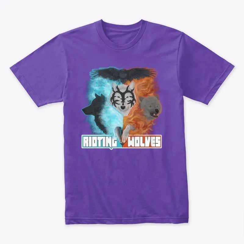 Rioting Wolves T-shirt