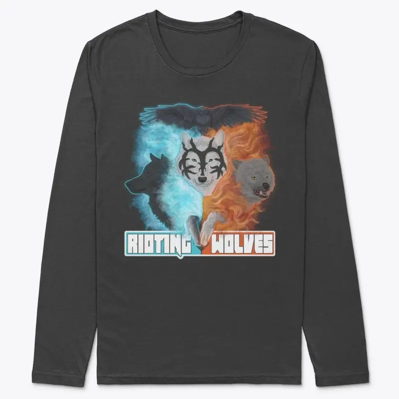 Rioting Wolves Long Tee